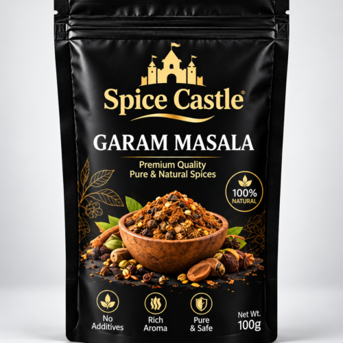 Spice Castle Garam Masala – Premium 100% Natural Spice Blend for Rich Aroma & Authentic Flavor