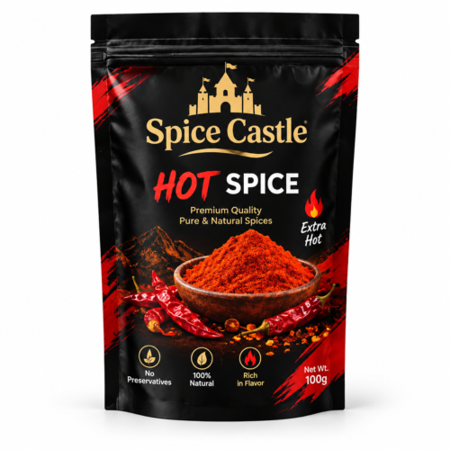 Spice Castle Hot Spice – Extra Hot Premium Natural Spice Blend for Bold & Spicy Flavor